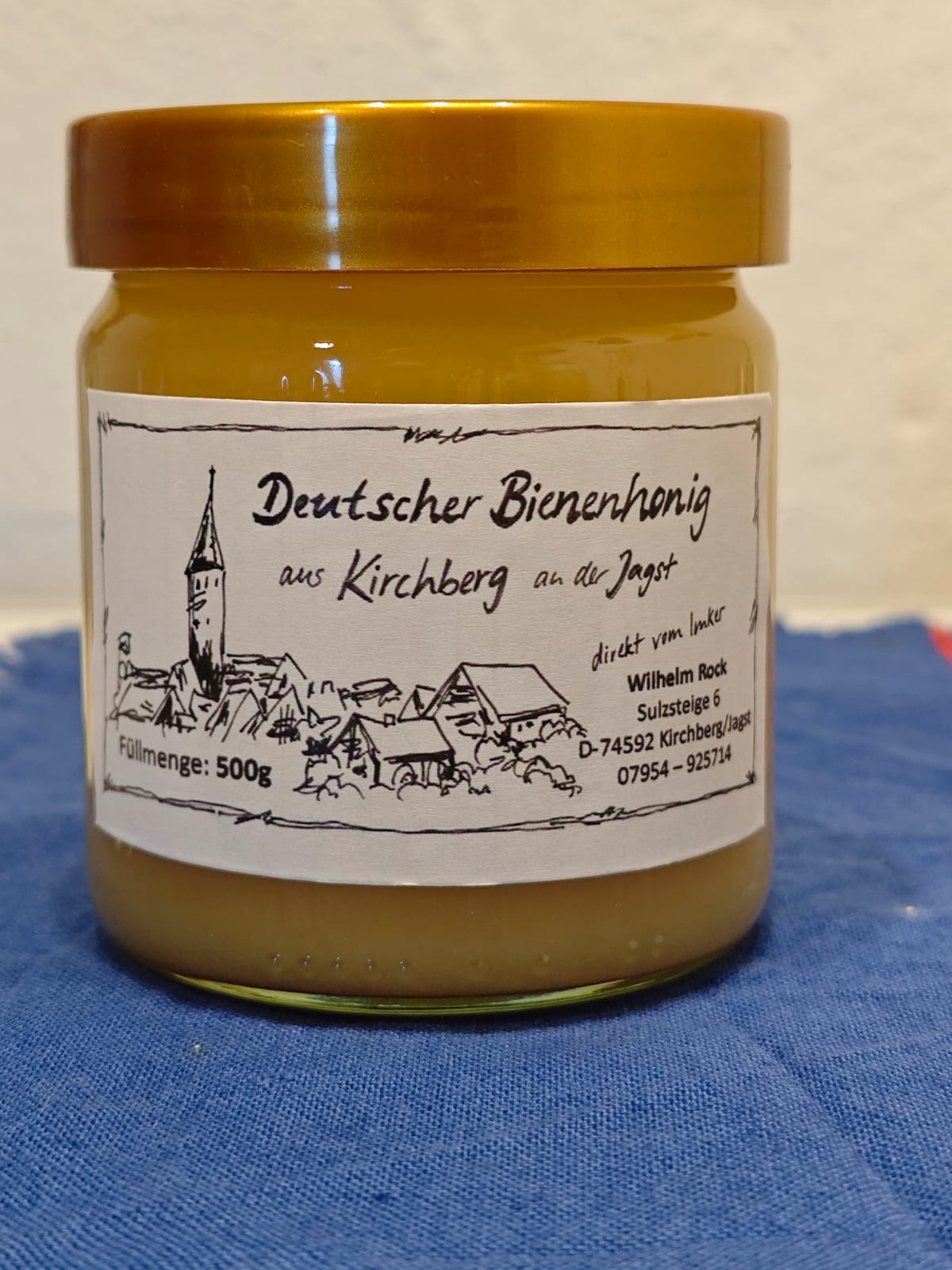 Blütenhonig Glas
